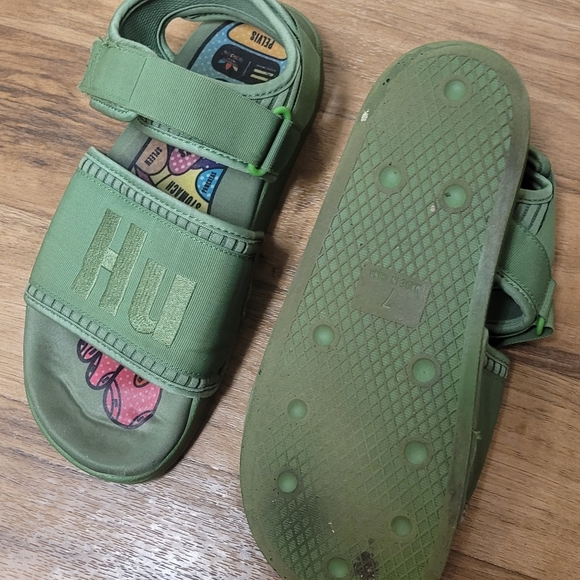 Adidas Pharrell x Adilette 2.0 Sandal Hu Human Sz 7 - Picture 7 of 8